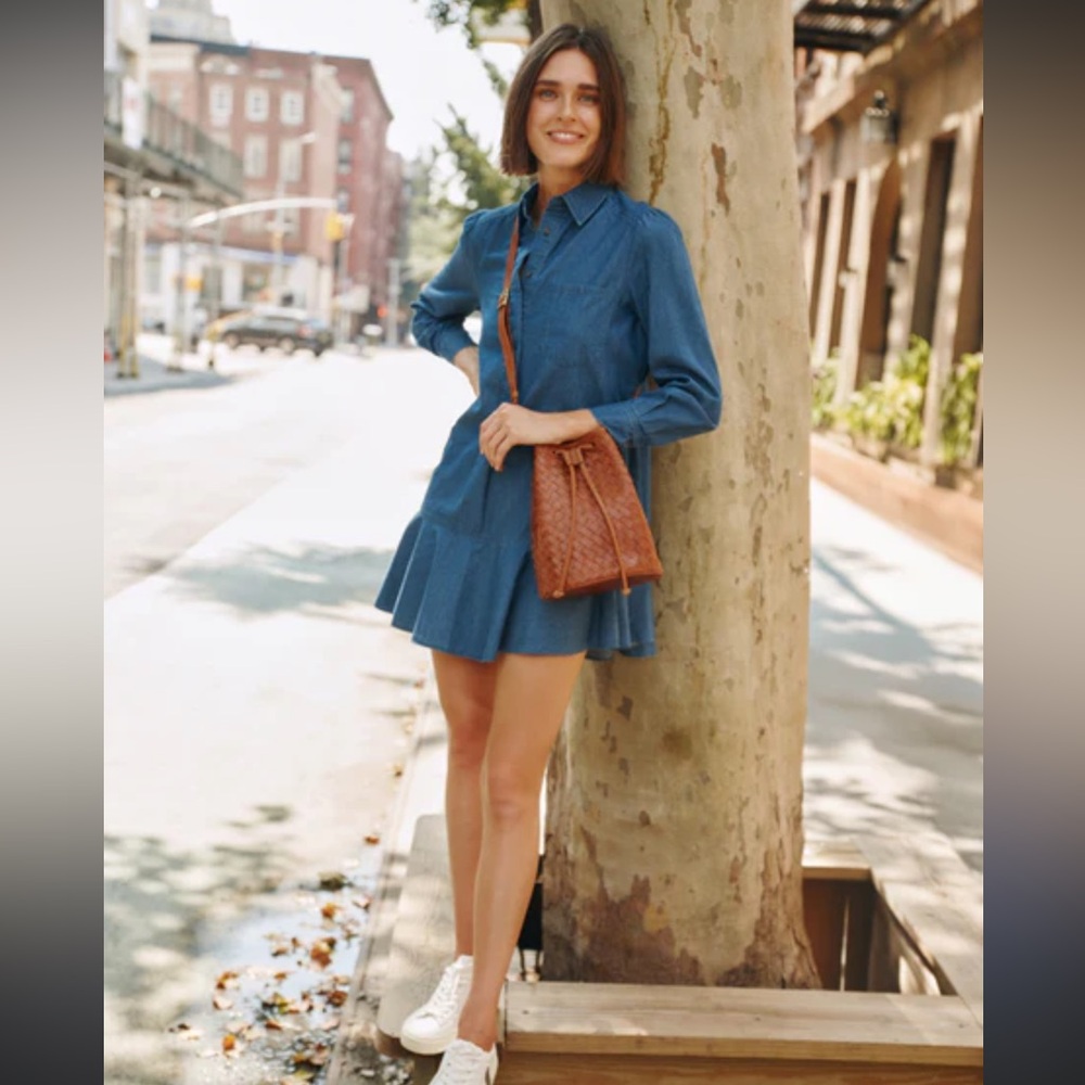 Tuckernuck Lightweight Denim Callahan Shirt Dress